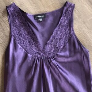 Purple nightgown